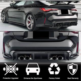 Diffusore Posteriore paraurti V5 (per G82/G83, Carbonio) BMW 4 Series G22/23/26 2020- foto 2