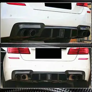 Diffusore Posteriore V2 per F10 M-Sport, Carbonio foto 4