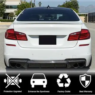 Diffusore Posteriore V3 per F10 M-Sport, Carbonio foto 2