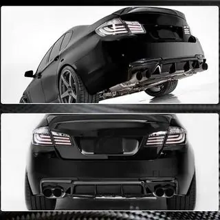 Diffusore Posteriore V3 per F10 M-Sport, Carbonio foto 3