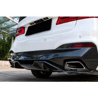 Diffusore paraurti posteriore V4 (per M-Sport/M5 F90, Carbonio) BMW Serie 5 G30/G31 2017–2023 foto 3