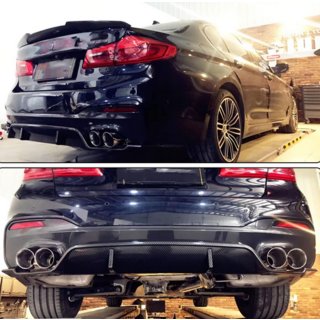 Diffusore posteriore V6 (per M-Sport, carbonio) BMW Serie 5 G30/G31 2017–2023 foto 2
