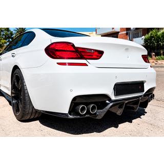 Diffusore posteriore paraurti V1 (per M6, Carbonio) BMW 6 Series F12/F13/F06 2011-2018 foto 1