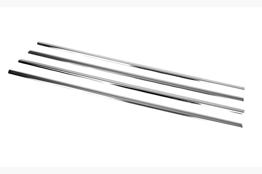 SsangYong Action 2005-2018 Modanature cromate per finestrini laterali (4 pz, acciaio inox) Foto 3