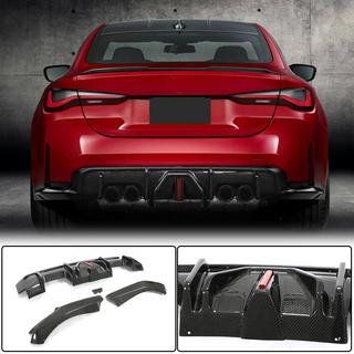 Diffusore Posteriore V4 (per G82/G83, Carbonio) BMW 4 Series G22/23/26 2020- foto 1