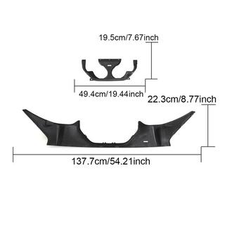 Diffusore Posteriore paraurti V1 (per G87, Carbonio) BMW 2 Series G42 2021- foto 4