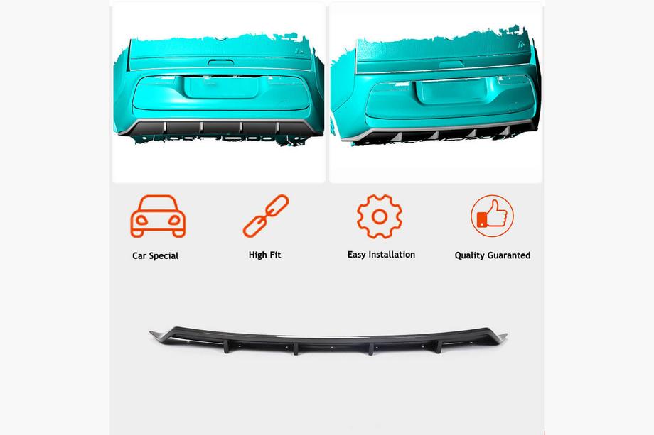 BMW I3 2013-2022 Diffusore Paraurti Posteriore (Carbonio) Foto 2