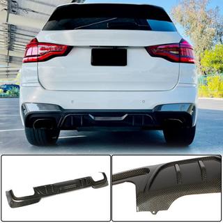 Diffusore paraurti posteriore (per M-Sport originale 2018-2021, Carbonio) foto 1