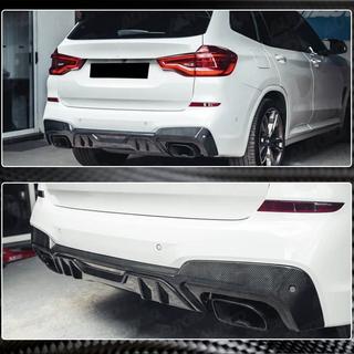 Diffusore paraurti posteriore (per M-Sport originale 2018-2021, Carbonio) foto 3
