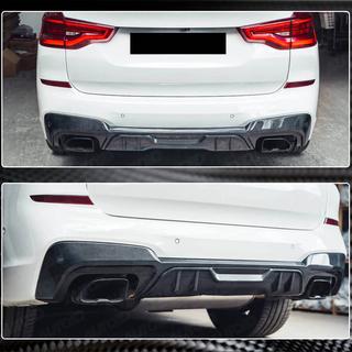 Diffusore paraurti posteriore (per M-Sport originale 2018-2021, Carbonio) foto 4
