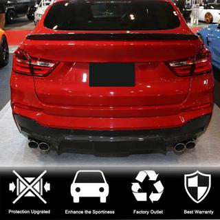 Diffusore Posteriore Paraurti (per M-Sport, Carbonio) BMW X4 F26 2014-2018 foto 2
