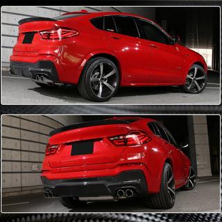 Diffusore Posteriore Paraurti (per M-Sport, Carbonio) BMW X4 F26 2014-2018 foto 3