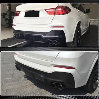 Diffusore Posteriore Paraurti (per M-Sport, Carbonio) BMW X4 F26 2014-2018 foto 4