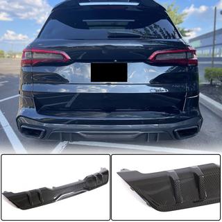 Diffusore Posteriore paraurti V1 (2018-2022, Carbonio Reale) BMW X5 G05 2019–2026 foto 1