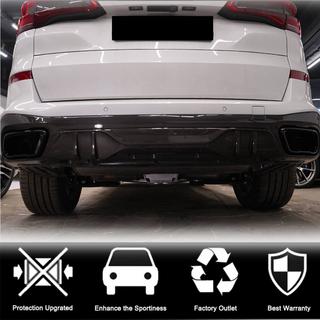 Diffusore Posteriore paraurti V1 (2018-2022, Carbonio Reale) BMW X5 G05 2019–2026 foto 3