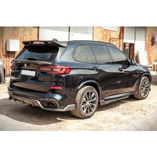 Diffusore Posteriore Paraurti V2 (2018-2022, Carbonio Reale) BMW X5 G05 2019–2026 foto 2