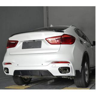 Diffusore Posteriore V1 (per M-Sport, Carbonio) BMW X6 F16 2014-2019 foto 2