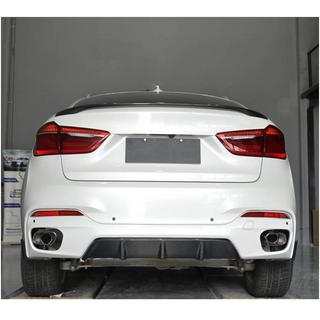 Diffusore Posteriore V1 (per M-Sport, Carbonio) BMW X6 F16 2014-2019 foto 3