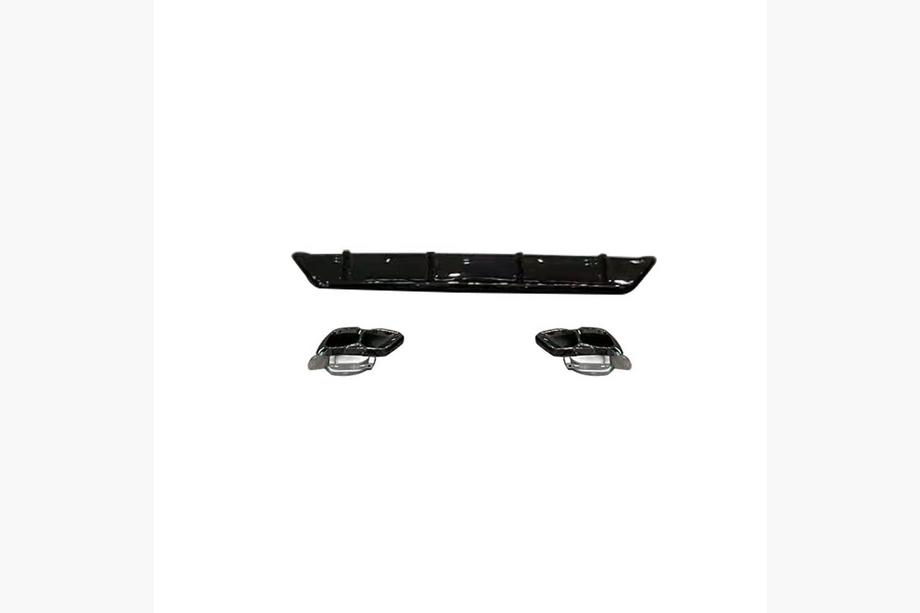 BMW X6 G06 2019–2027 Diffusore Posteriore Paraurti ABS (per M-Sport, 2023+) Foto 4
