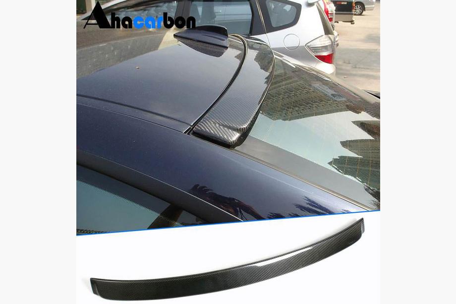 BMW 3 Series E90/E91 2005-2011 Visiera Spoiler V2 (per E90, Carbonio) Foto 1