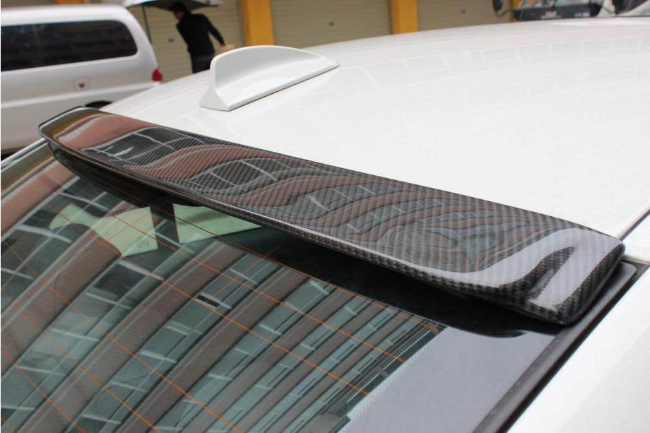 BMW 3 Series E90/E91 2005-2011 Visiera Spoiler V2 (per E90, Carbonio) Foto 2