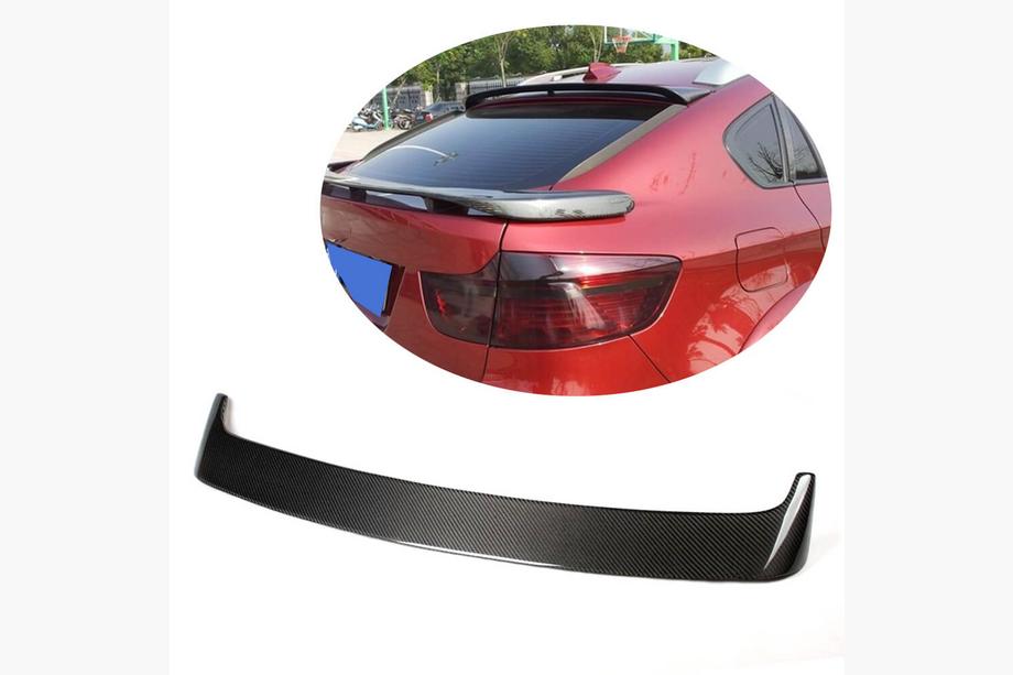 BMW X6 E71 2008–2014 Spoiler lunotto posteriore (Carbonio) Image