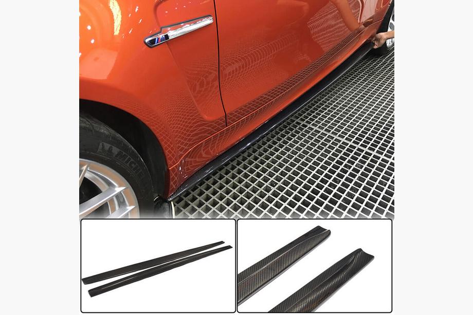 BMW 1 Series E81/E82/E87/E88 2004-2011 Coprisoglia in carbonio (per E82, Carbon) Foto 1