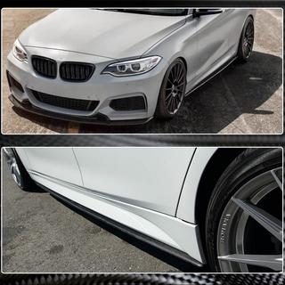 Minigonne laterali aggiuntive (per M-Sport, Carbonio) BMW 2 Series F22/F23 2014-2021 foto 3