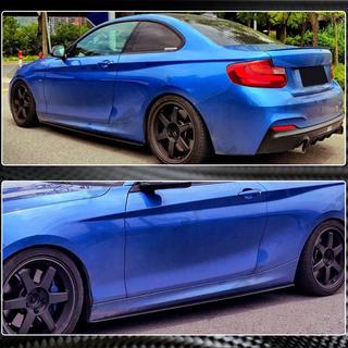 Minigonne laterali aggiuntive (per M-Sport, Carbonio) BMW 2 Series F22/F23 2014-2021 foto 4