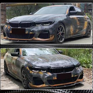 Minigonne laterali V3 (per G20 M-Sport, carbonio) BMW 3 Series G20/G21 2018- foto 4