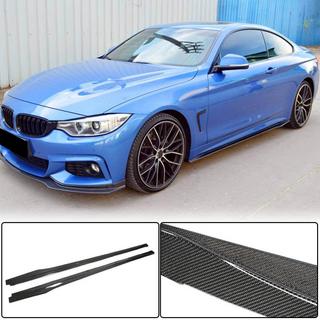 Minigonne Laterali V1 (per F32/F33 M-Sport, Carbonio) BMW 4 Series F32/F33/F36 2012-2020 foto 1