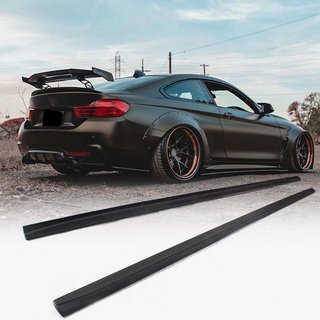 Minigonne laterali V2 (per F32/F33 M-Sport, Carbonio) foto 1