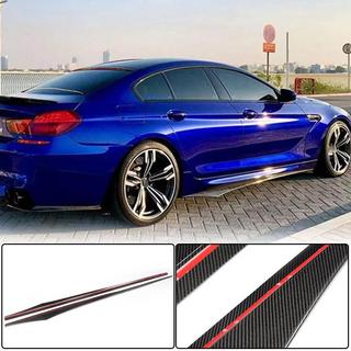 Minigonne laterali V1 (per F06 M-Sport, Carbonio) BMW 6 Series F12/F13/F06 2011-2018 foto 2