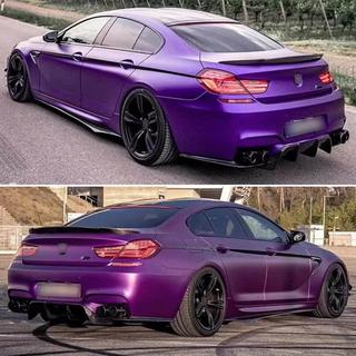 Minigonne laterali V1 (per F06 M-Sport, Carbonio) BMW 6 Series F12/F13/F06 2011-2018 foto 4