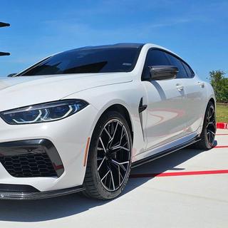 Minigonne laterali V1 (per G16 M-Sport/F93 M8, Carbonio) BMW 8 Series G14/G15/G16 2018- foto 2