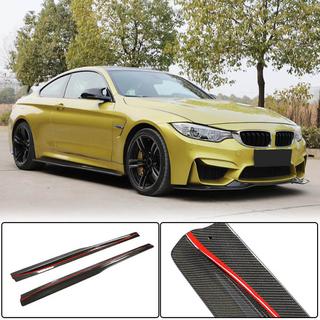 Minigonne laterali V3 (per F82/F83, Carbonio) BMW 4 Series F32/F33/F36 2012-2020 foto 1
