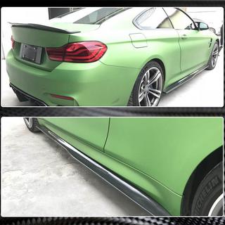 Minigonne laterali V3 (per F82/F83, Carbonio) BMW 4 Series F32/F33/F36 2012-2020 foto 4