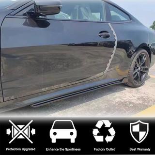 Minigonne Laterali V3 (per G22/G23 M-Sport, Carbonio) BMW 4 Series G22/23/26 2020- foto 2