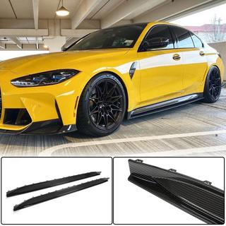 Minigonne laterali V4 (per G80, Carbonio) BMW 3 Series G20/G21 2018- foto 1