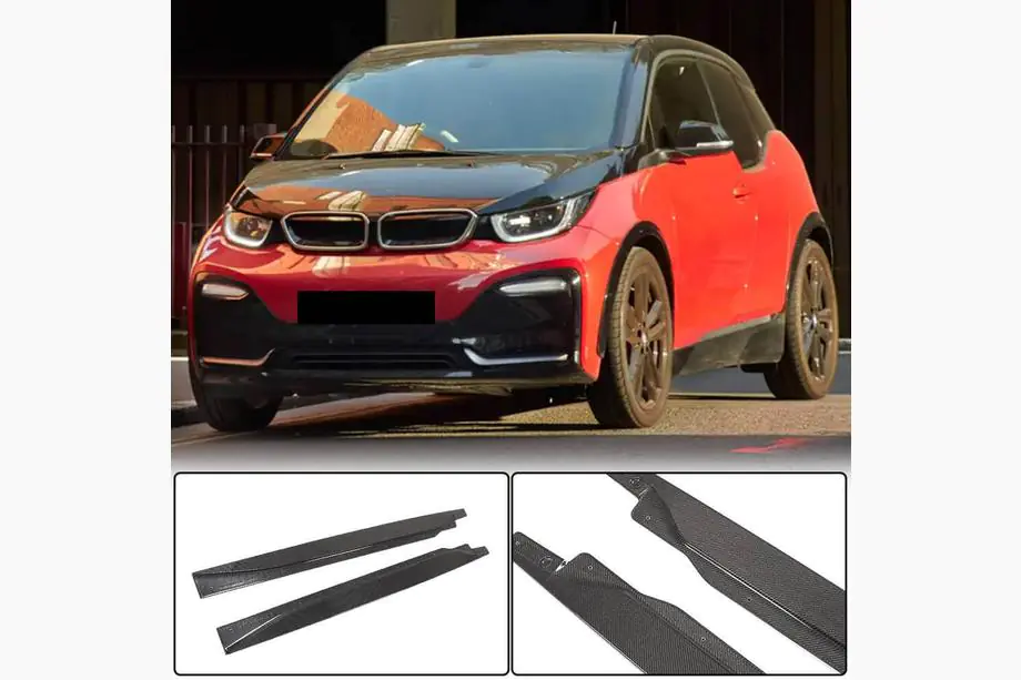 BMW I3 2013-2022 Coperture Battitacco (Carbonio) Foto 1