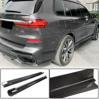 Minigonne laterali aggiuntive (per M-Sport, Carbonio) BMW X7 G07 2019- foto 2