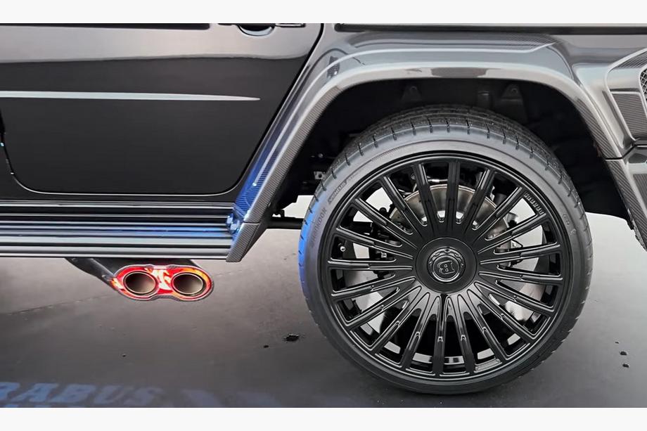 Mercedes G сlass W465 2025- Terminali di scarico BRB Carbon (2 pz) Image