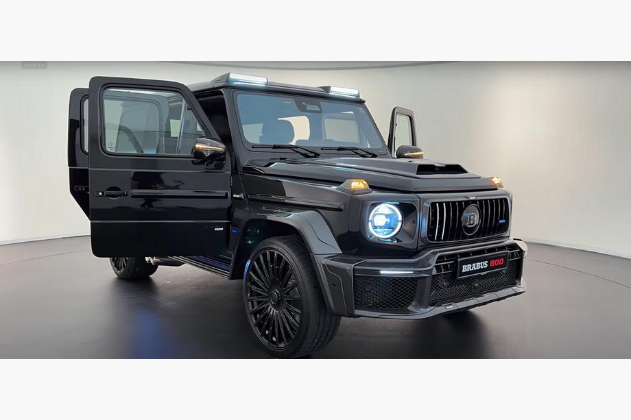 Mercedes G class W465 2025- Modanature BRB Carbon (10 pz) Foto 2