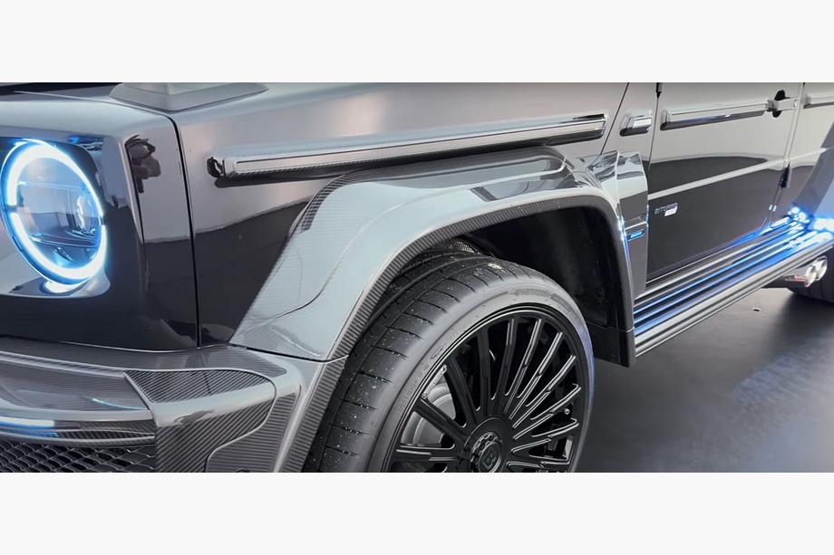 Mercedes G class W465 2025- Modanature BRB Carbon (10 pz) Foto 1