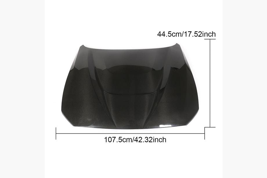 BMW 2 Series F22/F23 2014-2021 Cofano V1 (Carbonio) Foto 6