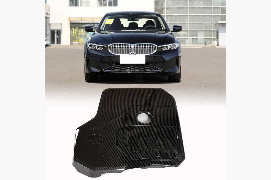 BMW 3 Series G20/G21 2018- Copertura motore (2022+, Carbonio) Foto 1