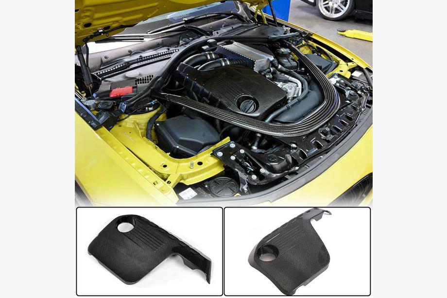 BMW 4 Series F32/F33/F36 2012-2020 Copertura motore (per F82/F83, Carbonio) Image