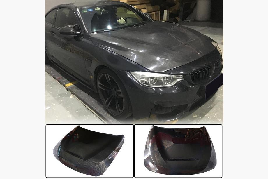 BMW 3 Series F30/F31 2012-2019 Cofano GTS-Style V2 (per F30/F31, Fibra di Carbonio) Image