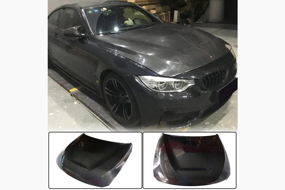 BMW 4 Series F32/F33/F36 2012-2020 Cofano V1 (Carbonio) Image