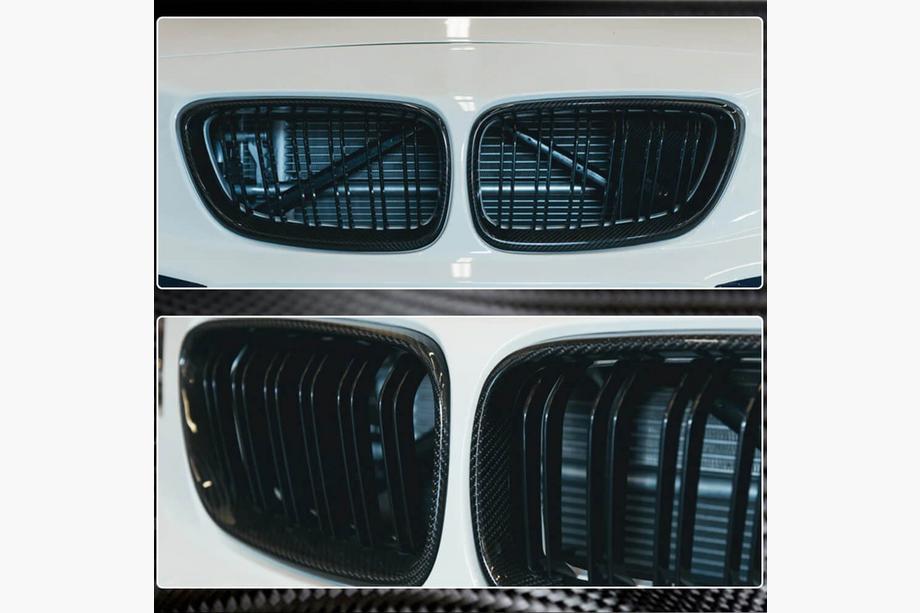 BMW 2 Series F22/F23 2014-2021 Calandra M-Look (Carbonio) Foto 3